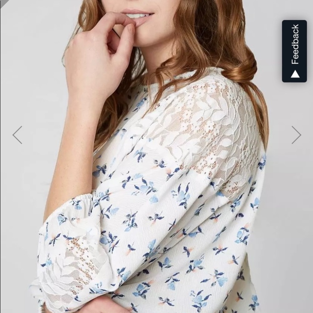 Gimmicks Floral Print Top